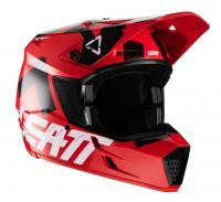 Мотошлем подростковый Leatt Moto 3.5 Junior Helmet Red