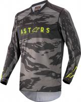 ALPINESTARS Джерси детская YOUTH RACER TACTICAL JERSEY черно-серо-камуфляжно-желтый, 1154