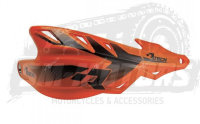 Защита рук + крепеж на руль 22/28 мм R-TECH RAPTOR, Hi-Viz оранжевый, , 040296-123-8988 040296-123-8988