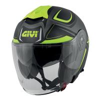 GIVI Мотошлем PLANET HYPER X22 HPS X22 серо-черно-желтый