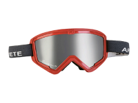 Очки ARIETE MUDMAX RACER RED-SILVER LENS-GREY STRAP