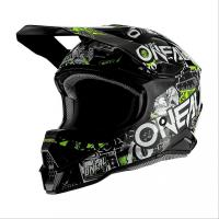 Шлем кроссовый O'NEAL 3Series ATTACK 2.0 черный/желтый