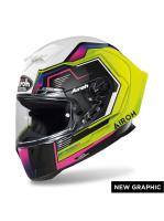 AIROH шлем интеграл GP550 S RUSH MULTICOLOR GLOSS