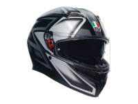 AGV Шлем K-3 E2206 COMPOUND MATT BLACK/GREY