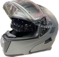 Шлем для снегохода AIM 906 Grey Metal