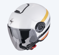 [SCORPION EXO] Мотошлем CITY II BEE, цвет Белый/Желтый