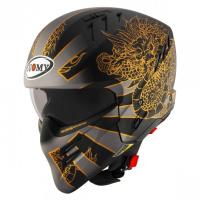[SUOMY] Мотошлем ARMOR DRAGON, цвет Серый Матовый