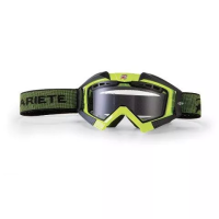 ARIETE Кроссовые очки (маска) RC FLOW YELLOW-BLACK, CLEAR DOUBLE VENTILATED LENS (moto parts)