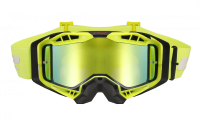 LS2 Очки кросс AURA Goggle с хамелеон линзой черно-желтые с желтой линзой хамелеон