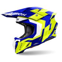Шлем Airoh TWIST 3 DIZZY Blue/Yellow Glossy