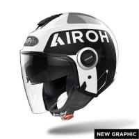 Мотошлем AIROH HELIOS UP WHITE GLOSS