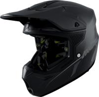 AXXIS MX803 Wolf Solid шлем кроссовый черный матовый