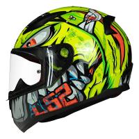 LS2 Мотошлем FF353 RAPID II BADASS желтый