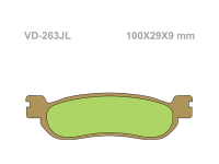 VESRAH Тормозные колодки  VD-263JL