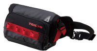 Сумка на пояс водонепроницаемая Taichi WP HIP BAG Black/Red 5L