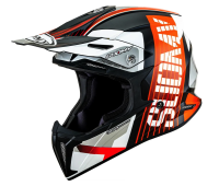 [SUOMY] Мотошлем X-WING AMPED, цвет Черный/Оранжевый