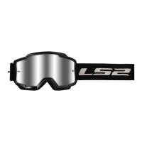 LS2 Очки кроссовые CHARGER Goggle с прозрачной линзой черный