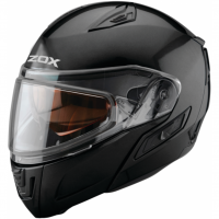 Шлем снегоходный ZOX Condor, двойное стекло, глянец черный