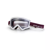 ARIETE Кроссовые очки (маска) MUDMAX RACER - WHITE / RED/BLUE (moto parts)