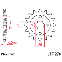 Звезда ведущая , JT 270.14