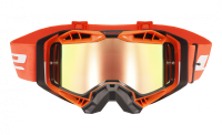 LS2 Очки кросс AURA Goggle с хамелеон линзой черно-оранжевые с оранжевой линзой хамелеон