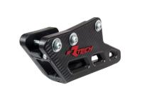 RTech Ловушка цепи R2.0 WORX KXF 250-450 09-20 # KLX-R 450 12-16 черная (moto parts)