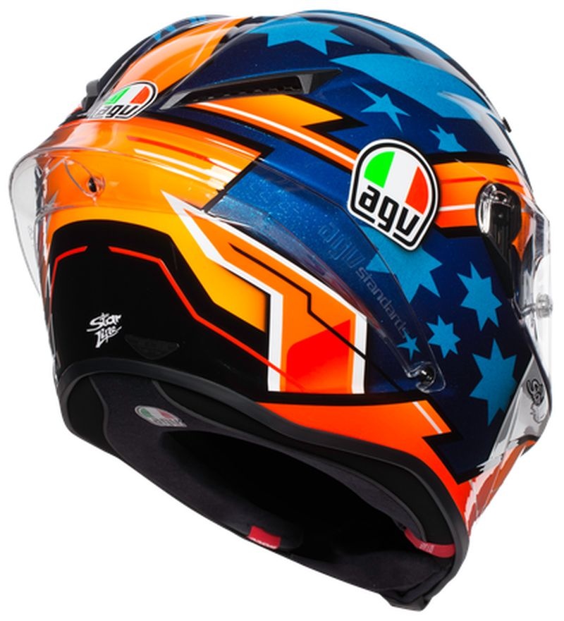 Agv corsa r. Мотошлем agv corsa. аэрография мотошлема agv k5. agv corsa guy martin.