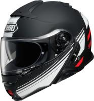 SHOEI Мотошлем NEOTEC II SEPARATOR черно-бело-красный, TC-5