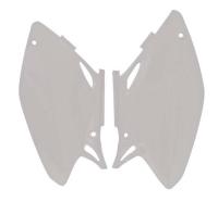 RTech Боковины задние CRF450R 02-04 белые (moto parts)