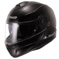 LS2 Мотошлем FF908 STROBE II Solid глянцевый черный