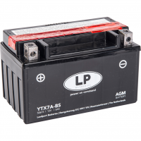 Аккумулятор Landport YTX7A-BS, 12V, AGM