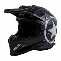 Шлем Beon МХ-17 BLACK/WHITE