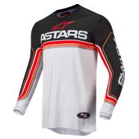 ALPINESTARS Джерси FLUID SPEED JERSEY черно-серо-красный, 1903