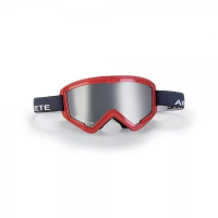 ARIETE Кроссовые очки (маска) MUDMAX RACER - RED - SILVER LENS - GREY STRAP (moto parts)