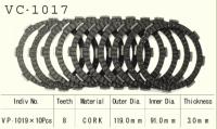 VESRAH   Диски сцепления VC-1017