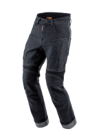 STARKS EF56 Мотоджинсы SAVAGE, муж. Slim fit, Rinsed wash, Черный