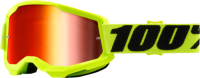 Очки 100% Strata 2 Goggle Yellow / Mirror Red Lens (50421-251-04)