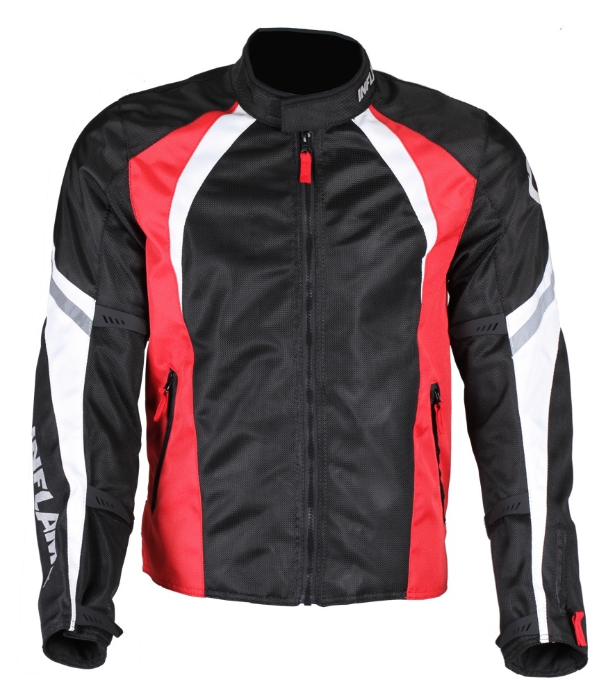 Куртка мужская INFLAME INFERNO текстиль+сетка, цвет красный