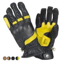 перчатки BY CITY RETRO II BLACK/YELLOW