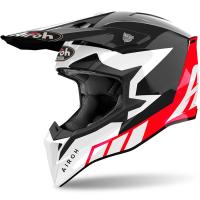 Мотошлем AIROH WRAAAP RELOADED RED GLOSS ECE 22.06