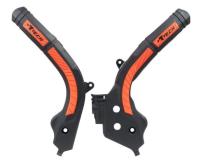 RTech Защита рамы SX125-150/SXF250-450 16-18 # XC-W125-150/EXC/EXCF/XC-W250-500 17-19 черн./оранж. (moto parts)
