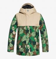 DC SHOES КУРТКА СНОУБОРДИЧЕСКАЯ DEFY YOUTH Jkt  B SNJT GRY6 CHIVE LEAF CAMO YOUTH