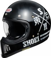 SHOEI Мотошлем EX-ZERO XANADU черно-белый, TC-5