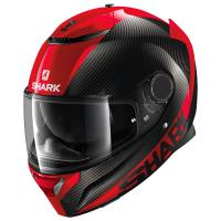 Шлем SHARK SPARTAN CARBON 1.2 SKIN Red/Black/Glossy Carbon