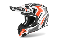 Мотошлем AIROH AVIATOR ACE SWOOP ORANGE GLOSS Кросс-Эндуро Композит