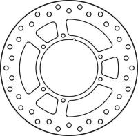 GOLDfren Диск тормозной передний CRF/XR (moto parts) 1102F