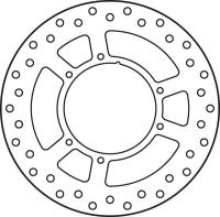 GOLDfren Диск тормозной передний CRF/XR (moto parts) 1102F