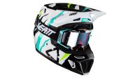 Мотошлем Leatt Moto 8.5 Helmet Kit Tiger 2023