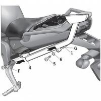 Крепление кофра SHAD Yamaha FZ1 (06-15), задний