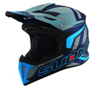 [SUOMY] Мотошлем X-WING REEL, цвет Синий Матовый